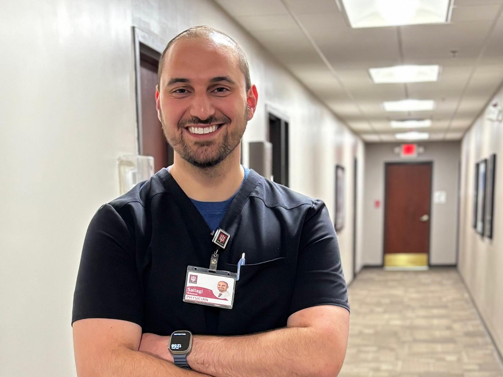Otolaryngologist Mohamad Saltagi, MD, IU Health Bloomington Ear, Nose, and Throat (ENT)