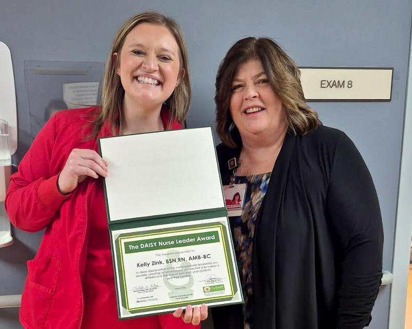 Kelly Zink, RN, and Michele Ridge, DNP, RN NE-BC